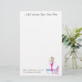 Glam' Gal. Briefpapier (Staand voorkant)