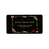Glam Gatsby Casino Las Vegas Poker Wedding