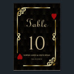 Glam Gatsby Casino Las Vegas Poker Wedding Kaart<br><div class="desc">Uniek Casino Royale en Great Gatsby thema kaart ontwerp. Het beschikt over art deco stijl, een Roaring 1920 oude Hollywood gebroken lijst met faux gouden folie Fleur-de-lis, rode harten, Q en K op twee hoeken (simuleren speelkaarten). Op de achterkant faux gold Art Deco motief, initialen en speelkaarten pakken. Gebruik de...</div>