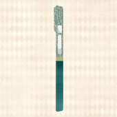 glam geborsteld Blauwgroen textiellook monogram Case-Mate iPhone Case