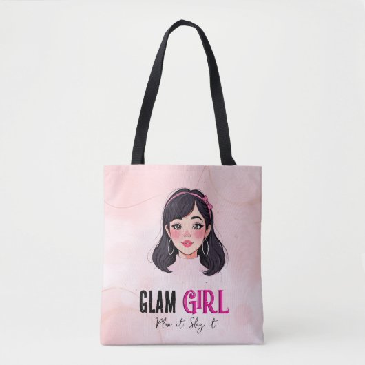 GLAM GIRL BAG TOTE BAG (Voorkant)