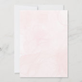 Glam Girl Birthday Spa Party Kaart (Achterkant)