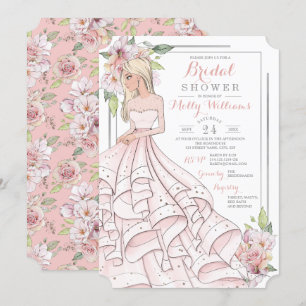 Glam Girl Bride Vrijgezellenfeest Kaart