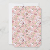 Glam Girl Bride Vrijgezellenfeest Kaart (Achterkant)