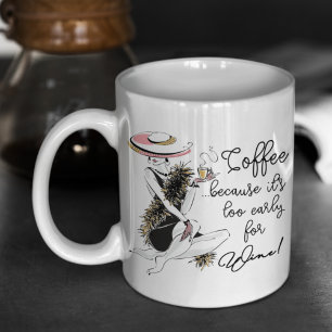 Glam Girl - Koffie omdat het te vroeg is voor wijn Koffiemok