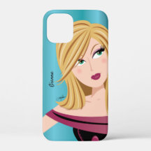 Glam Girl Sassy Attitude Blonde Gepersonaliseerd B