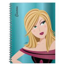 Glam Girl Sassy Attitude Blonde Gepersonaliseerd