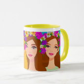 Glam Girls Coffee Mok (Voorkant rechts)
