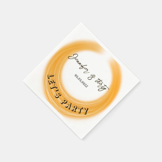 Glam Girly Fotoscript 20 30 40 jarig feest Servet (Hoek)