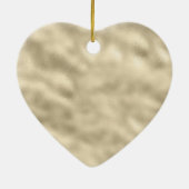 Glam Girly Gold Glitter Sparkle Confetti Keramisch Ornament (Achterkant)