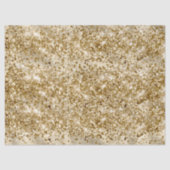 Glam Girly Gold Glitter Sparkle Confetti Tissuepapier (Voorkant)