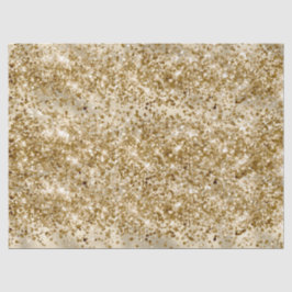 Glam Girly Gold Glitter Sparkle Confetti Tissuepapier