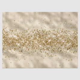 Glam Girly Gold Glitzy Glitter Sparkle Confetti Tissuepapier