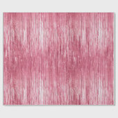 Glam Girly Pink Sparkle Stripes Cadeaupapier (Vlak)