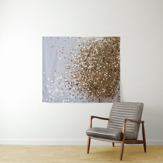 Glam Glam Glitter Glam #1 Wandkleed (In Situ (horizontaal))