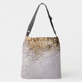 Glam Glam Glitter Glam #3 (Faux Glitter) Crossbody Tas (Achterkant)