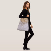 Glam Glam Glitter Glam #3 (Faux Glitter) Crossbody Tas (Op model)