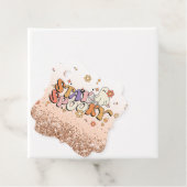 Glam Glitter Girly Halloween Blijf woordelijk Bedankjes Labels (In situ)