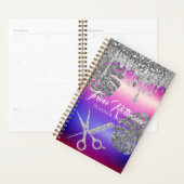 Glam Glitter Hair Salon Planner (Display)