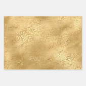 Glam Glitter Leopard Inpakpapier Vel (Voorkant 3)