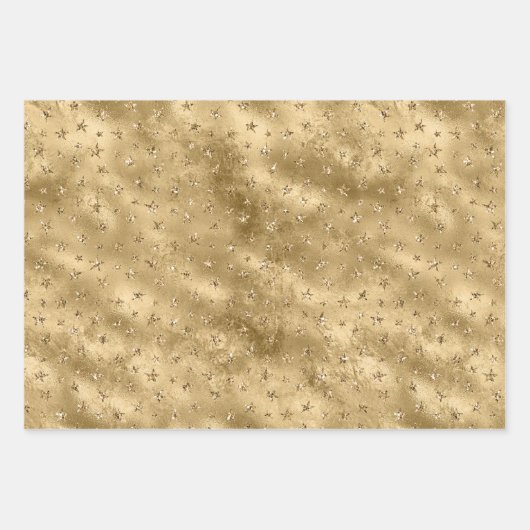 Glam Glitter Sparkle Inpakpapier Vel (Voorkant 3)