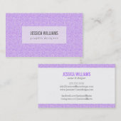 Glam Glitter Visitekaartjes (Voorkant / Achterkant)