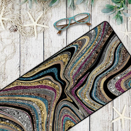 Glam glittery girale kunst bureaumat