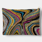 Glam glittery girale kunst etui (Achterkant)