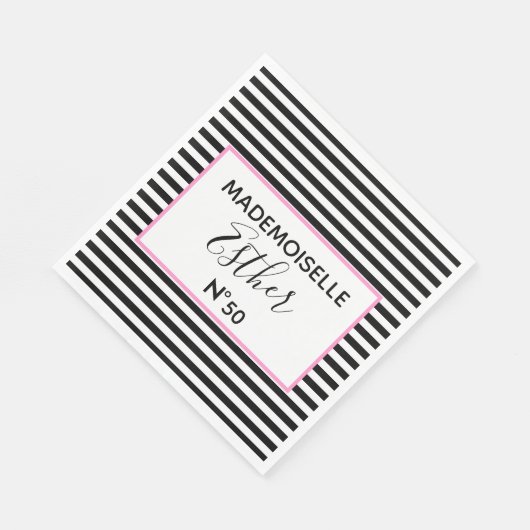 Glam & Glitz Couture Verjaardagsfeestje Servet (Hoek)