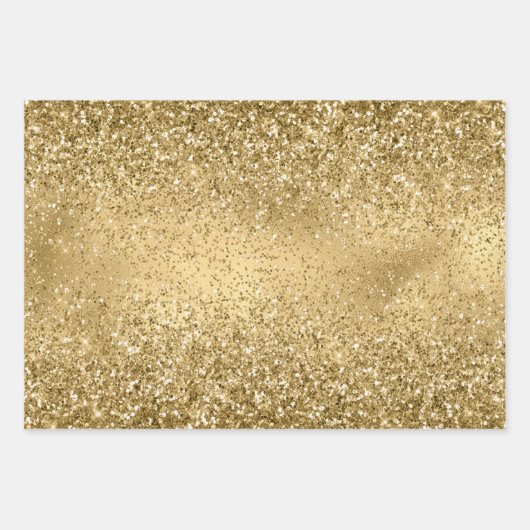 Glam Glitz Sparkle Glitter    Inpakpapier Vel (Voorkant)