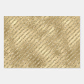 Glam Glitzy Glitter Sparkle Inpakpapier Vel (Voorkant 3)
