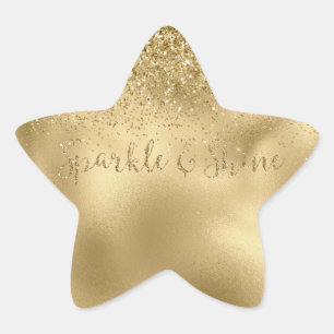 Glam Glitzy Glitter Sparkle Ster Sticker