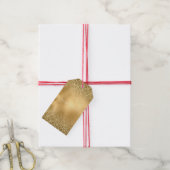 Glam Glitzy Sparkle Glitter Cadeaulabel (Met Touw)