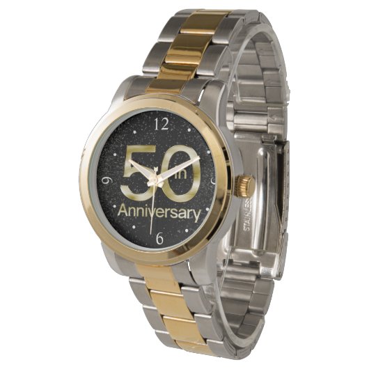 Glam Gold 50e Jubileum Horloge (Gekanteld)