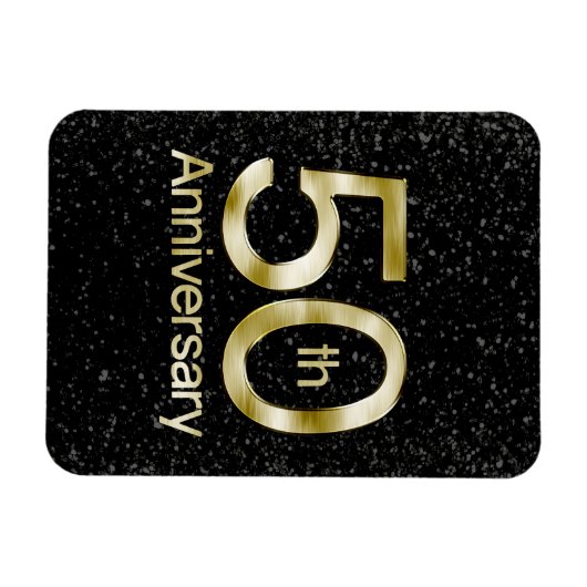 Glam Gold 50e Jubileum Magneet (Horizontaal)