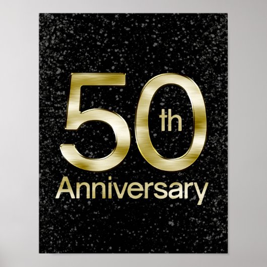 Glam Gold 50e Jubileum Poster