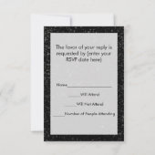 Glam Gold 50e Jubileum RSVP Kaartje (Achterkant)