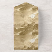  Glam Gold All In One Uitnodiging (Buitenkant)