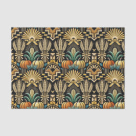 Glam Gold Art Deco Harvest Tissuepapier