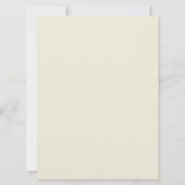 Glam Gold Brown Drip 50 Fab Birthday Save the Date (Achterkant)