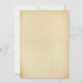  Glam Gold Confetti Bachelorette Kaart (Achterkant)