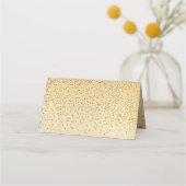  Glam Gold Confetti bruiloft Plaatskaartje (Achterkant)