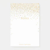  Glam Gold Confetti Post-it® Notes (Voorkant)