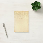 Glam Gold Confetti Post-it® Notes (Kantoor)
