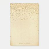  Glam Gold Confetti Post-it® Notes (Voorkant)