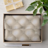 Glam Gold Cream Champagne Diamond Glitz Wedding Tissuepapier (Geschenk)