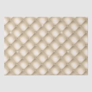 Glam Gold Cream Champagne Diamond Glitz Wedding Tissuepapier