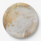 Glam Gold Cream Wit Papieren Bordje (Voorkant)