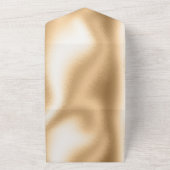 Glam Gold Diamond Kroonluchter All In One Uitnodiging (Buitenkant)