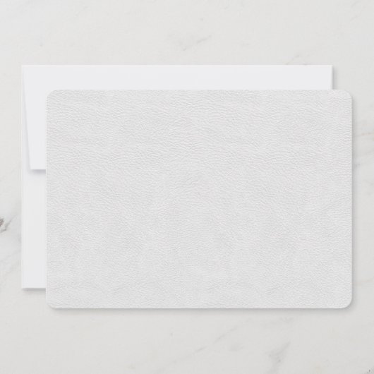 Glam Gold en White Great Gatsby Graduation Party Kaart (Achterkant)